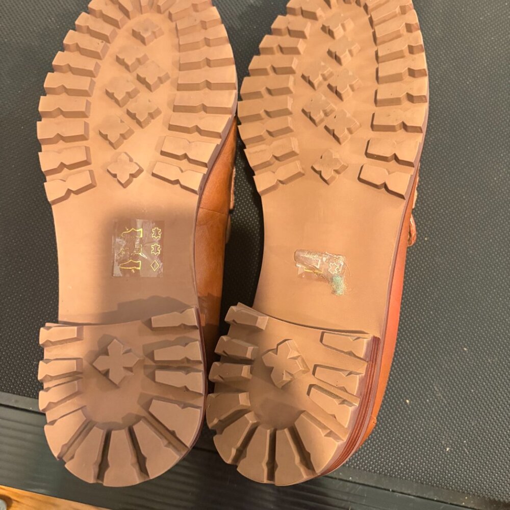 Corinne Lug Sole Loafers - Picture 3 of 5